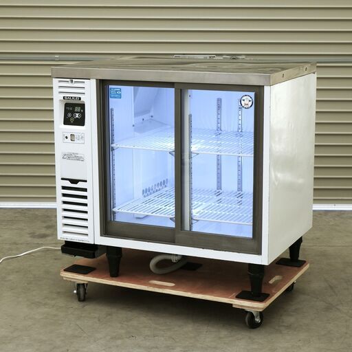 ≪yt2138ジ≫ GALILEI/フクシマガリレイ 冷蔵ショーケース LGC-090RE コールドテーブル型 幅90cm 2020年製造 AC100V 簡易動作確認済 中古厨房機器/リユースストレージ仙台 71003-02