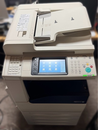 富士ゼロックス DocuCentre-V 2263   トナー残、印字枚数 29052  起動後難あり 部品どりなどに