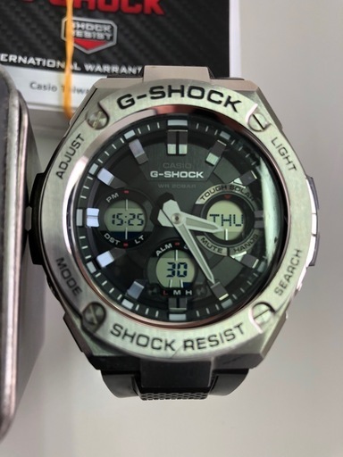 G-SHOCK  ソーラー電波時計　G STEEL