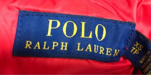 ジモティ割引有★【ジャングルジャングル岸和田店】POLO　RALPH　LAUREN　ポロラルフローレン　ダウンジャケット　南大阪 岸和