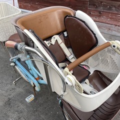 前乗せ自転車　チャイルドシート　の画像
