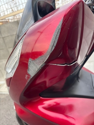 本日のみ値下げ　PCX JF81 タケガワマフラー　バックレスト