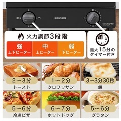 オーブントースターの画像