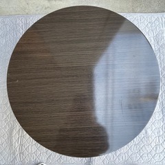 f●■ニトリ・折りたたみUVテーブル/ローテーブル【ラスター M60DBR】の画像