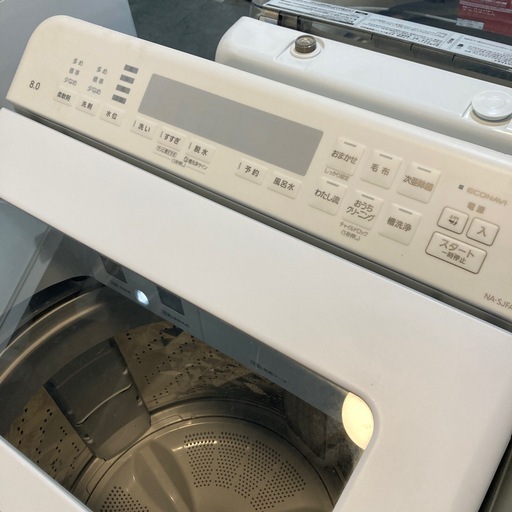【ジモティー割】Panasonic 2024年製 8.0kg 洗濯機（ID1807）
