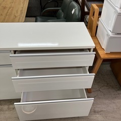 O 2602-0263 ニトリ　キッチンカウンター　ローボード　キズ汚れ有りの画像