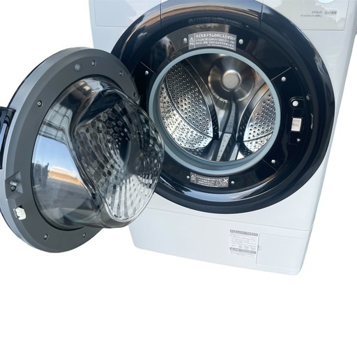 ★◯SHARP ドラム式洗濯機 ホワイト   シャープ ES-S7E 左開き 2020年製 7kg