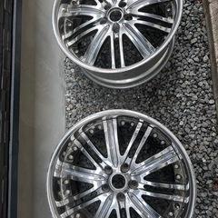 クリムソン クラブリネア L368のクロームメッキホイールです。﻿ 19インチ 8.5J+25 / 9.5J+30 PCD114.3 2本売りの画像
