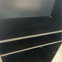 本棚　ブラック の画像