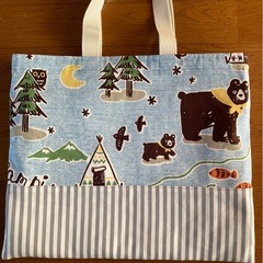 入園入学準備　レッスンバッグ　シューズ入れの画像