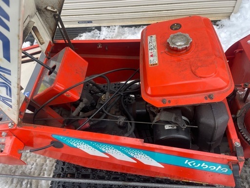 クボタ除雪機KSR9WR サイドクラッチ　油圧オーガ　ローリング付き