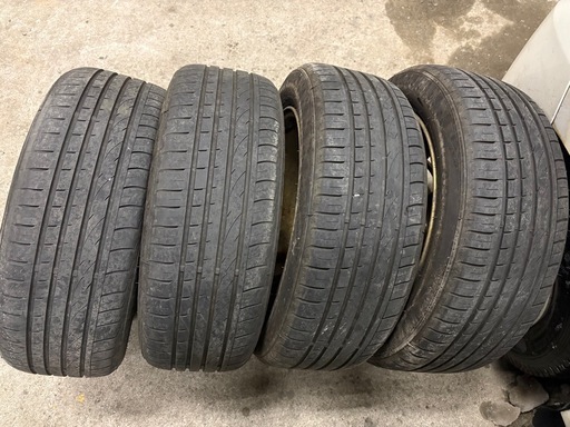軽量 鍛造 BBS RG362 16×6.5J 5H100PCD+48 FORGED スバル純正OP STI 海外製夏 205/55R16 4本 ゴールド スバルインプレガシー プリウス