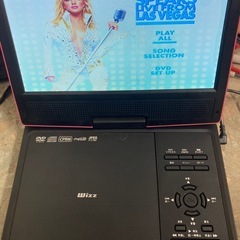 ポータブルDVDプレーヤー Wizz SPD-S955P 中古　リサイクルショップ宮崎屋　住吉店26.2.5の画像
