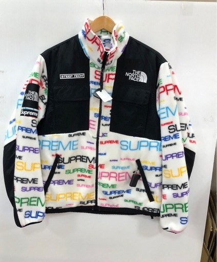 ジモティ割引有★【ジャングルジャングル岸和田店】SUPREME×NORTHFACE　シュプリーム　ノースフェイス　フリースジャケット　