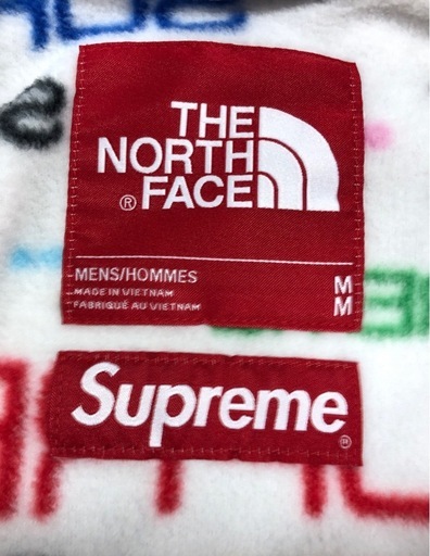 ジモティ割引有★【ジャングルジャングル岸和田店】SUPREME×NORTHFACE　シュプリーム　ノースフェイス　フリースジャケット　