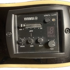 Yamaha apx600 アコースティックギター ブラックの画像