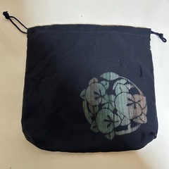 和柄 手提げバッグ&巾着 4点セットの画像