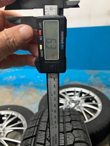 最終値下げ155/65R14  4穴スタッドレスタイヤNワゴンに装着していました。