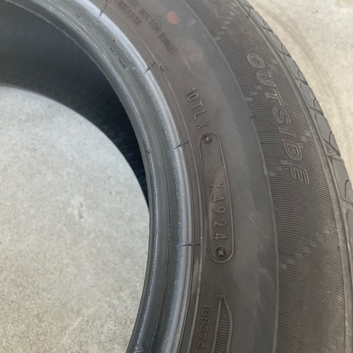 タイヤ２本　185/65R15