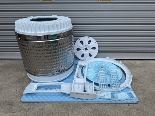 分解清掃済み✨超美品✨AQUA 洗濯機　9kg 2024年製　AQW-V9R
