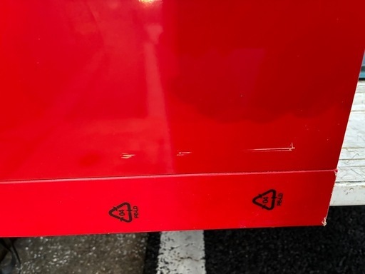 シェルフ　IKEA EXPEDIT 廃盤品　RED