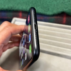 iPhone XR 64GB ブラック SIMフリー バッテリー80% 動作良好 Apple iPhone ブラック SIMフリーの画像