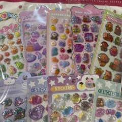 シール10枚＋メモ帳4冊の画像