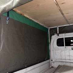 軽トラ用幌骨と幌幕‼️新品‼️フレーム込み‼️おすすめ品‼️の画像