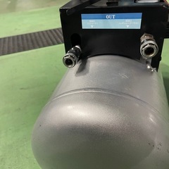エアーコンプレッサー　サブタンク　　ナカトミ　エアーテック　ATN-25 25リッタータンク　容量不足に最適　作動確認済み　エアー漏れ若干ありの画像