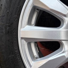 195/65/15アルミホイールタイヤ付き4本セット、の画像