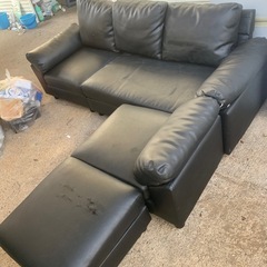 革ソファの画像