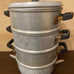 蒸し器４段の画像