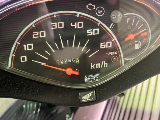 【売約済】実働 BT新品 バリ溝 走行距離少ない ホンダ AF68 ディオ 4スト インジェクションバイク 原付