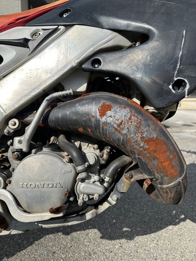 【廃車済・不動】HONDA CR125R 公道仕様 焼き付き 現状渡し