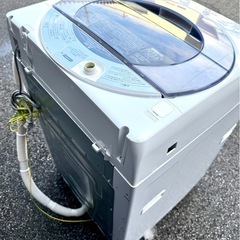 SHARP 全自動洗濯機 8.0kg インバーター搭載 2020年製の画像