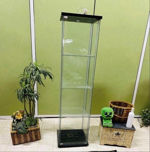 ガラス製ディスプレイケース 3段