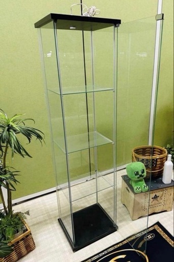 ガラス製ディスプレイケース 3段