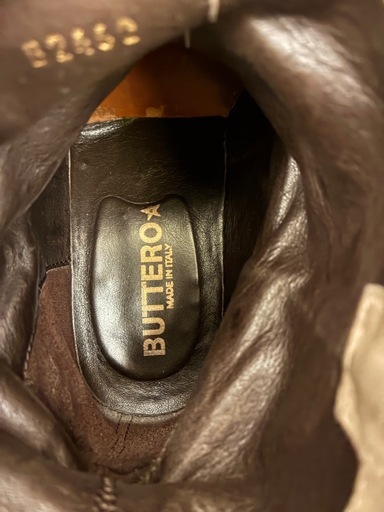 ブッテロ BUTTERO スエードブーツ 26.5