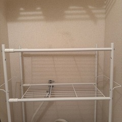 洗濯機収納らっくラックの画像