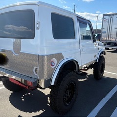 ジムニー　ja22w フルカスタム　80万円　軽乗用登録　車検満タン　乗って帰れますの画像