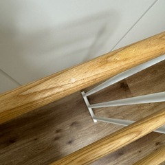 山崎実業 横から掛けられるバスタオルハンガーの画像