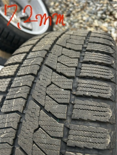9分山 スタッドレスタイヤセット TOYOTIRES OBSERVE GIZ2 215/45R17 22年製 トーヨー 17インチ W