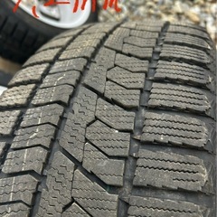 9分山 スタッドレスタイヤセット TOYOTIRES OBSERVE GIZ2 215/45R17 22年製 トーヨー 17インチ WEDSウェッズJOKER SPIRITS 在庫No.の画像