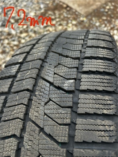 9分山 スタッドレスタイヤセット TOYOTIRES OBSERVE GIZ2 215/45R17 22年製 トーヨー 17インチ W