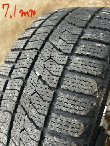 9分山 スタッドレスタイヤセット TOYOTIRES OBSERVE GIZ2 215/45R17 22年製 トーヨー 17インチ W