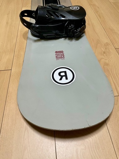 RIDEメンズスノーボードセット／スノボ160cm+ビン、ケース付き