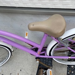 子供用自転車　　前タイヤパンクしてますの画像