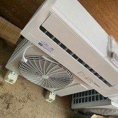 取り付け込み金額 リエア エアコン 6畳 室内・外機を凍らせて洗浄 ヤマダオリジナル スタンダード YHA-S22P 2024年モデルの画像