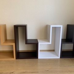 パズルラック　シェルフ　棚　収納の画像