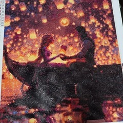 ダイヤモンドアート　完成品
の画像